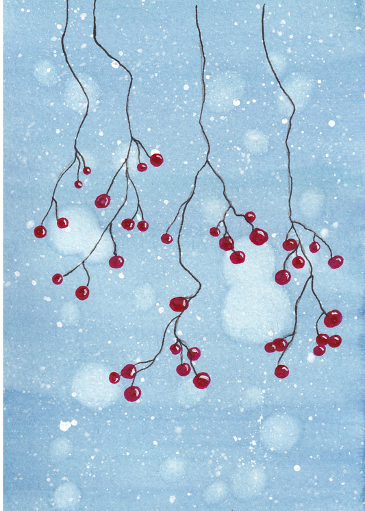 Snowy Holiday Berries
