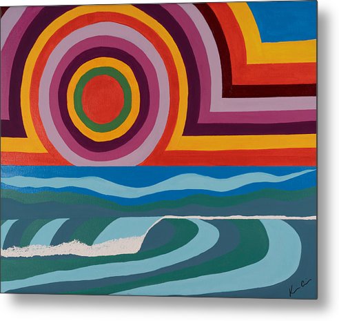 Chasing Colorful Horizons - Metal Print