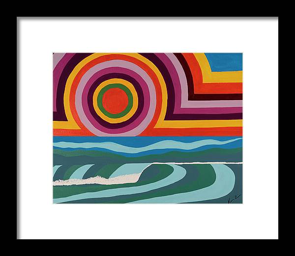 Chasing Colorful Horizons - Framed Print