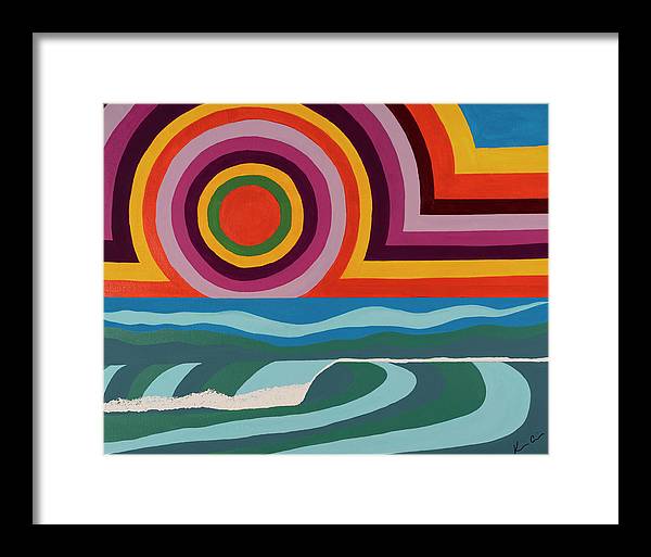 Chasing Colorful Horizons - Framed Print