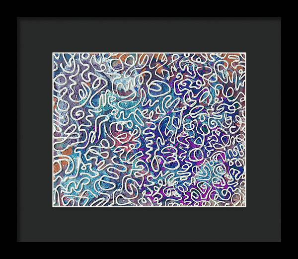 Golden Skabetti - Framed Print