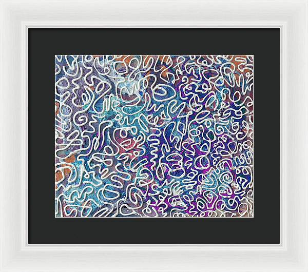 Golden Skabetti - Framed Print