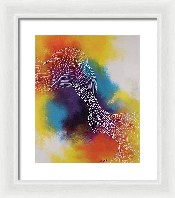 Greatful Vector - Framed Print
