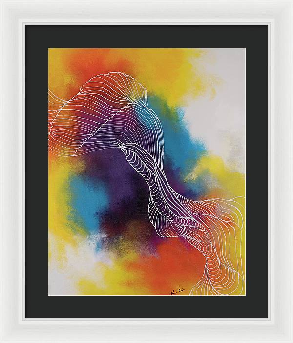 Greatful Vector - Framed Print