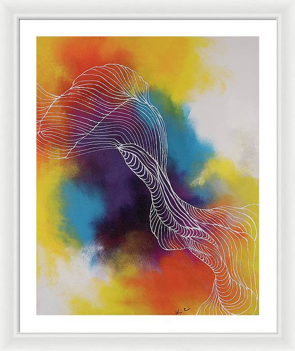 Greatful Vector - Framed Print