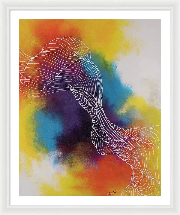 Greatful Vector - Framed Print