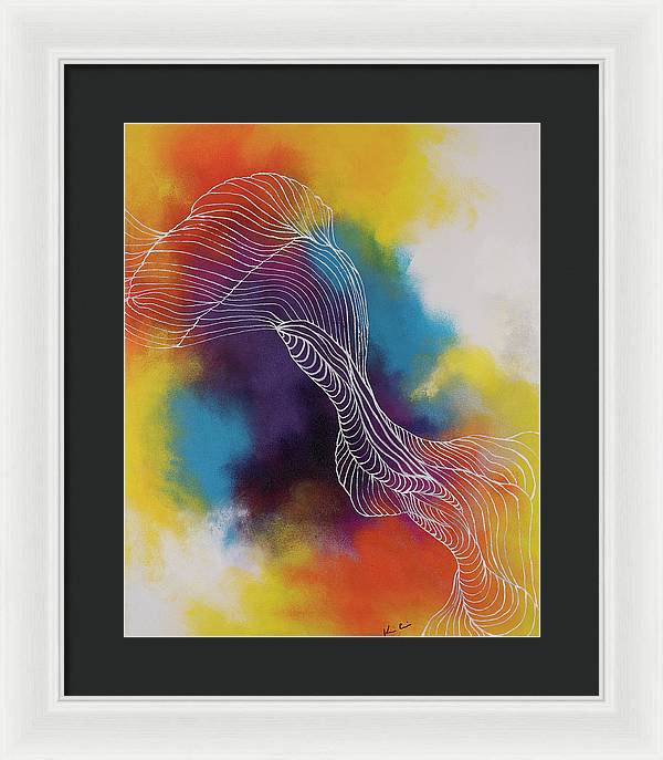 Greatful Vector - Framed Print