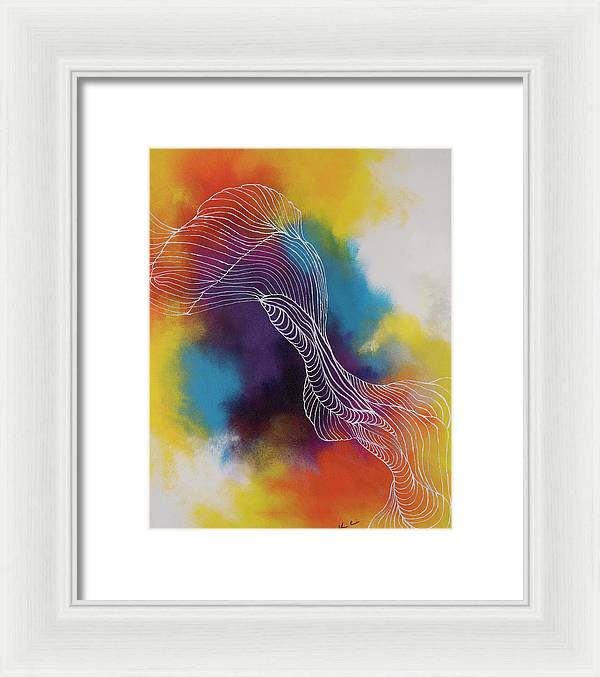 Greatful Vector - Framed Print