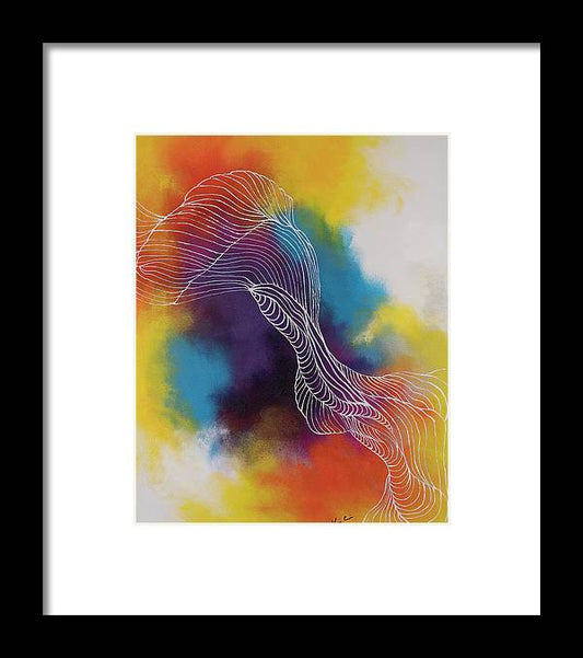 Greatful Vector - Framed Print