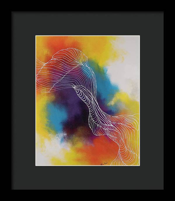 Greatful Vector - Framed Print