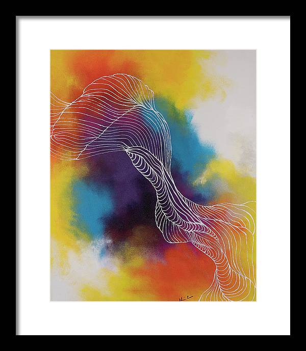 Greatful Vector - Framed Print