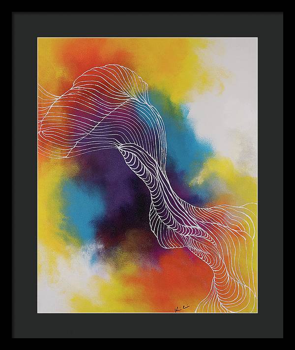 Greatful Vector - Framed Print