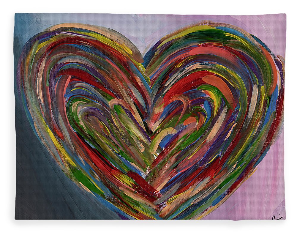 LG Hues of the Heart - Blanket