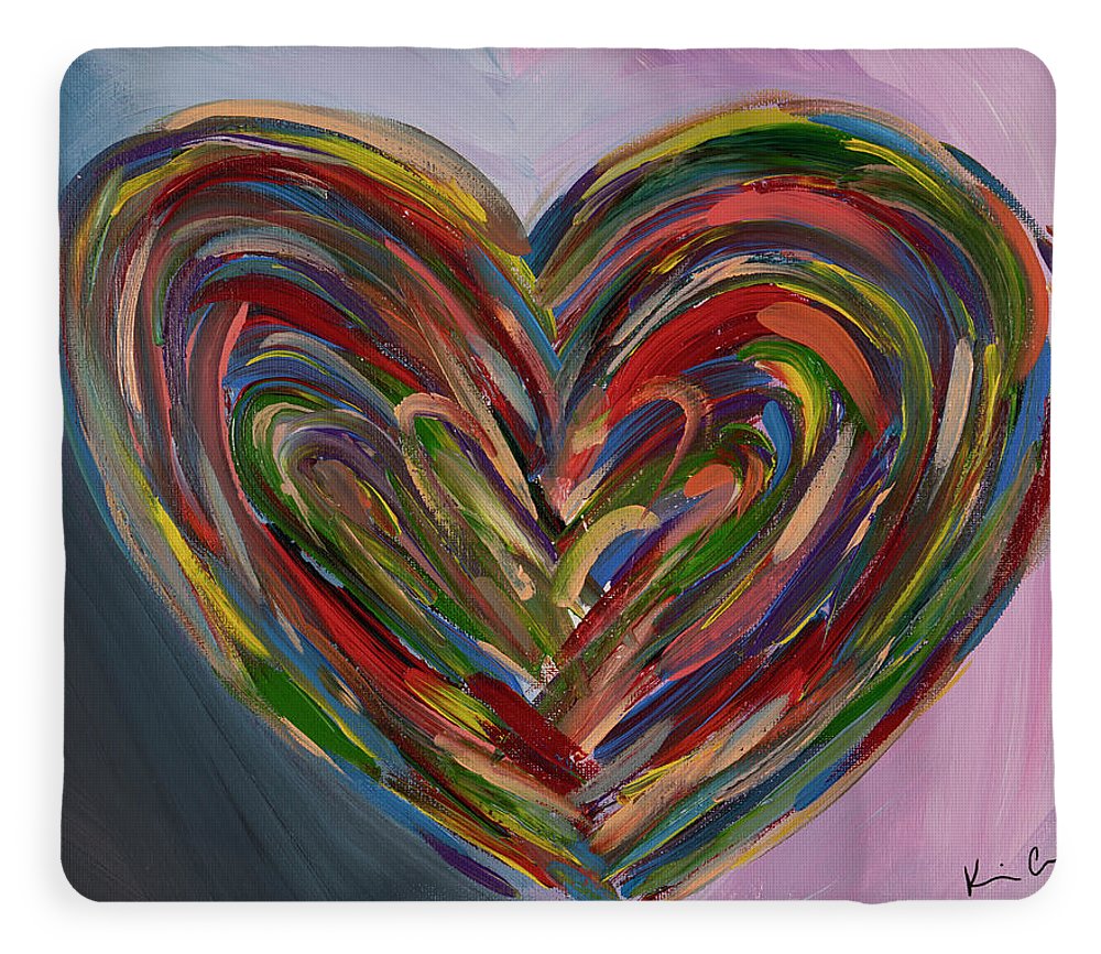 LG Hues of the Heart - Blanket