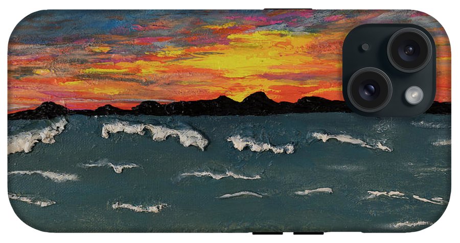 Waves of Brilliance - Phone Case